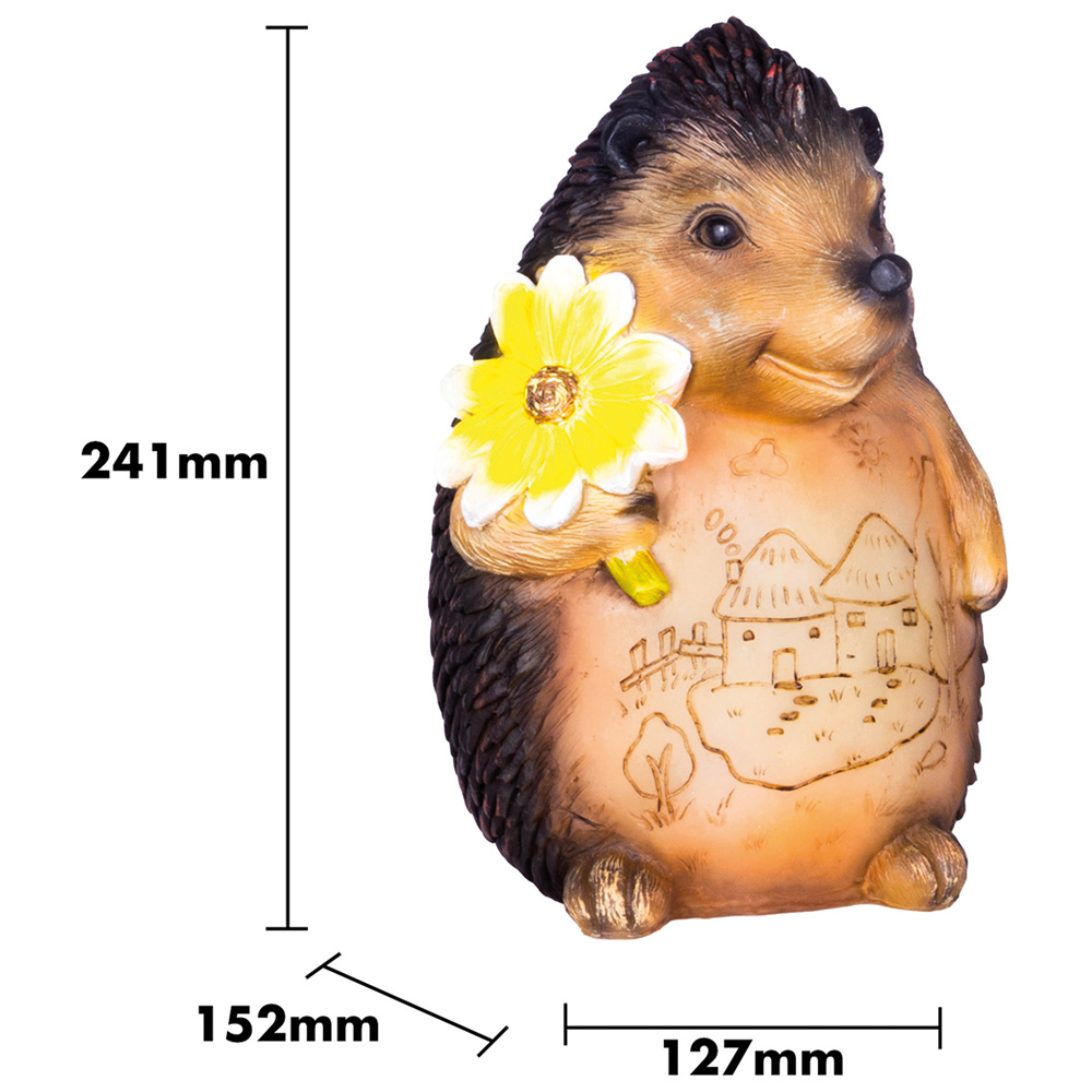 St Helens Female Light Up Hedgehog Ornament Image 4