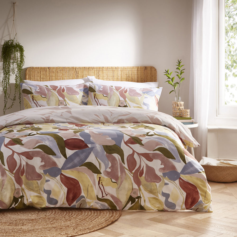 furn. Amarosa Double Plaster Duvet Set Image 1