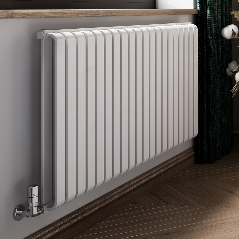 Terma Warp Room 4931 BTU Matt White Radiator 630 x 1305mm Image 2
