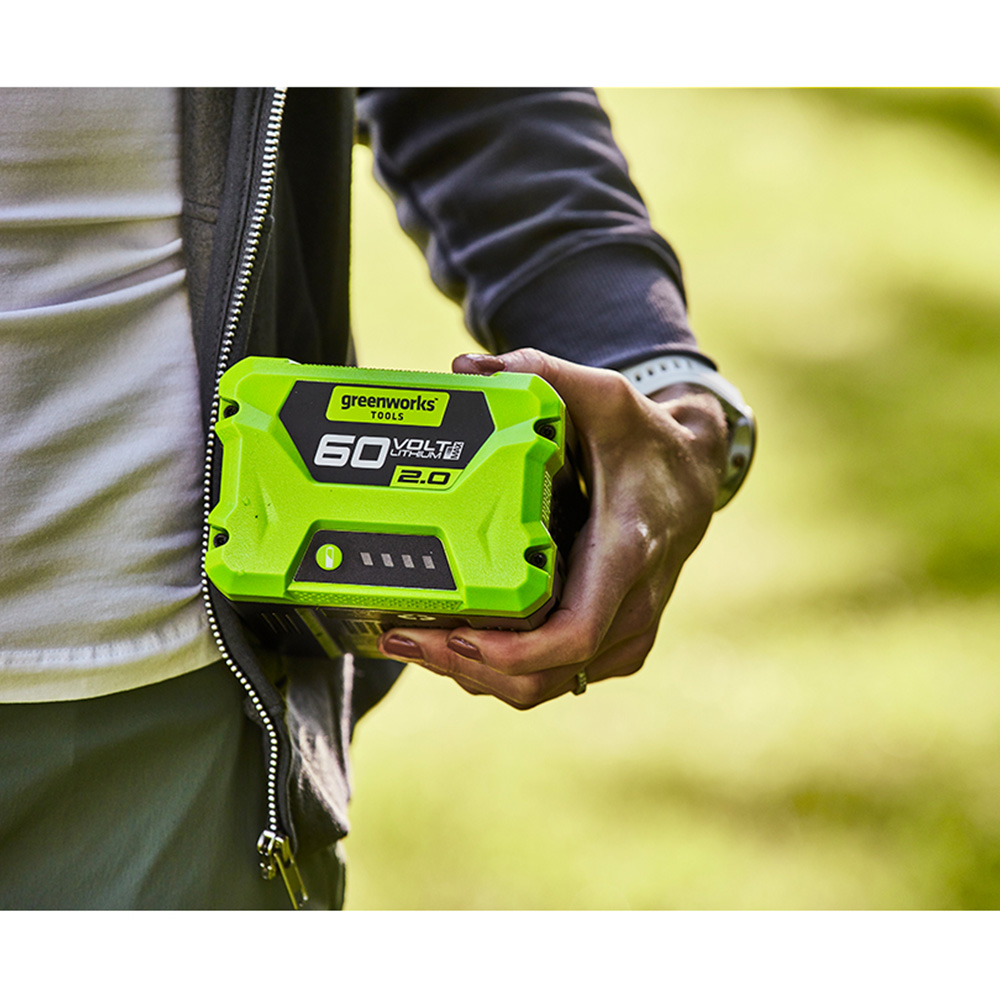 Greenworks 60V 2Ah Lithium Ion Battery Image 4