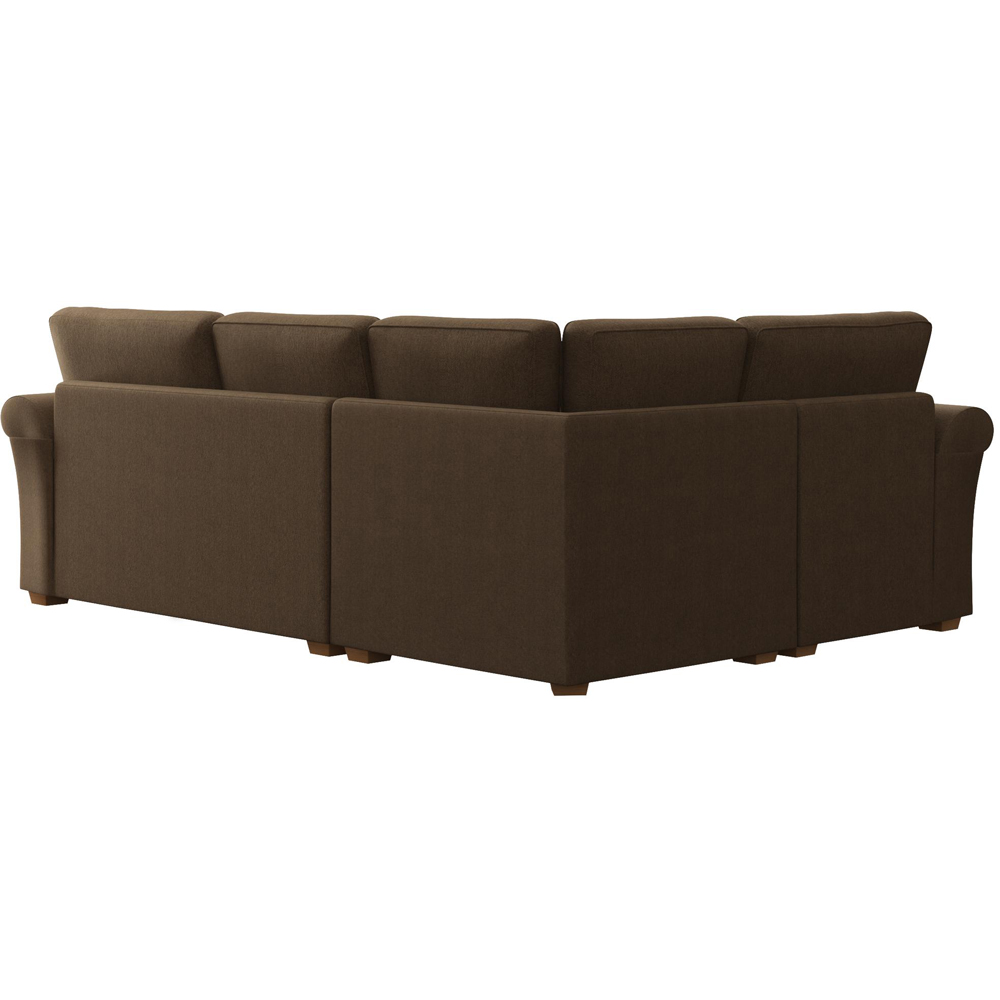 Castleacre 3 Seater Venice Nutmeg Right Hand Fixed Back Corner Sofa Image 4