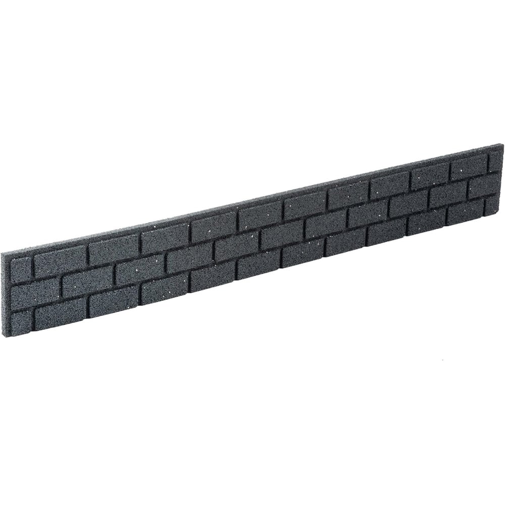Garden Gear 15 x 120cm 2 Pack Grey Ultra Curve Bricks Garden Border Edging Image 4