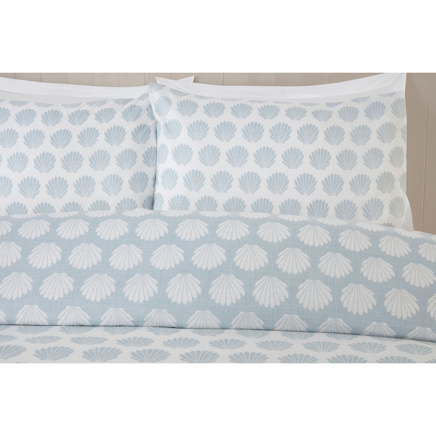 Oceana Shell Duvet Set - Blue / Double Image 3