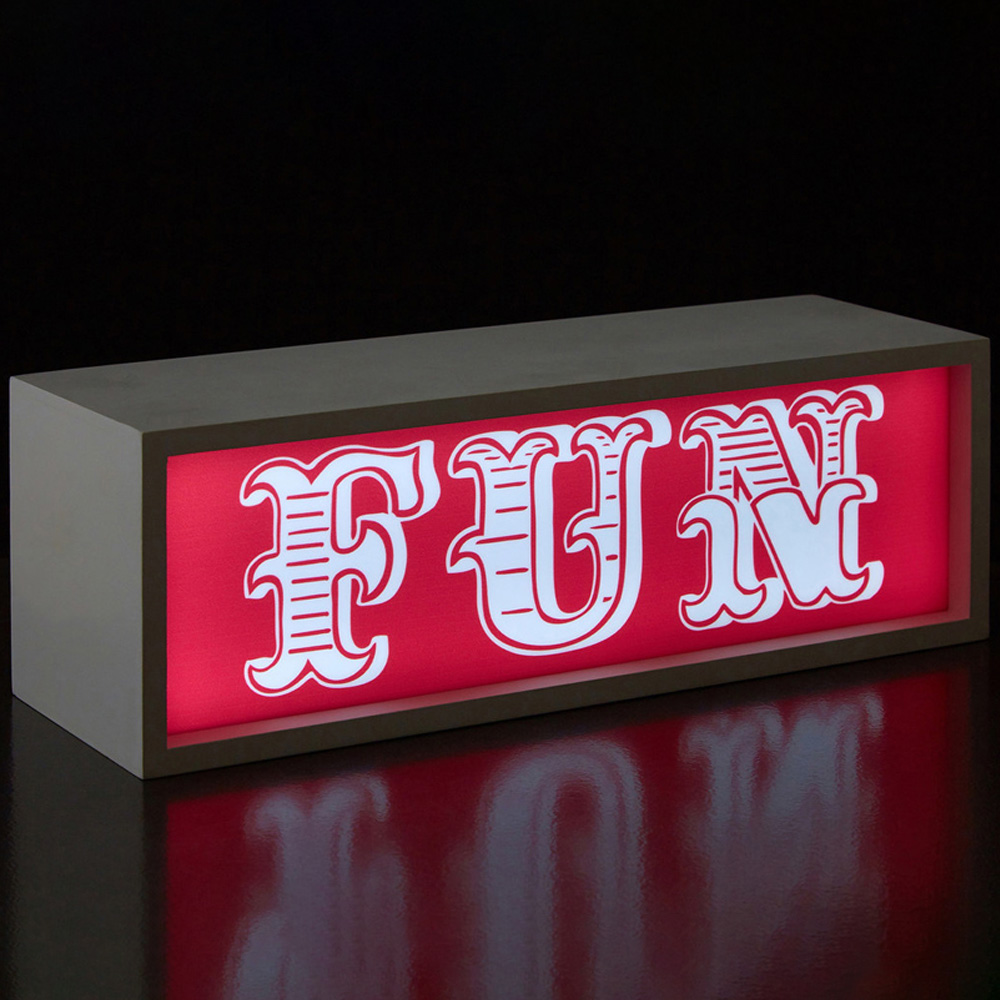 Premier Housewares Fun LED Light Box Image 2