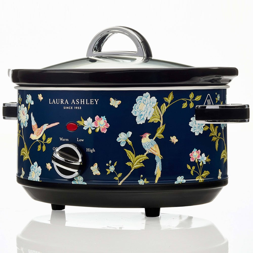 Laura Ashley Elveden VQSLWC3LLAENUK Navy 3.5L Slow Cooker Image 3