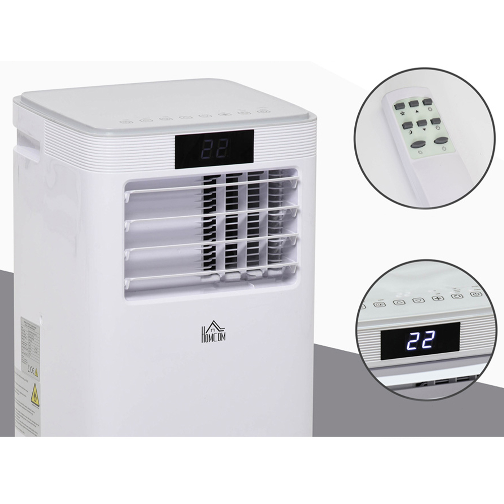 HOMCOM White 8000BTU 4 in 1 Air Conditioner Image 3