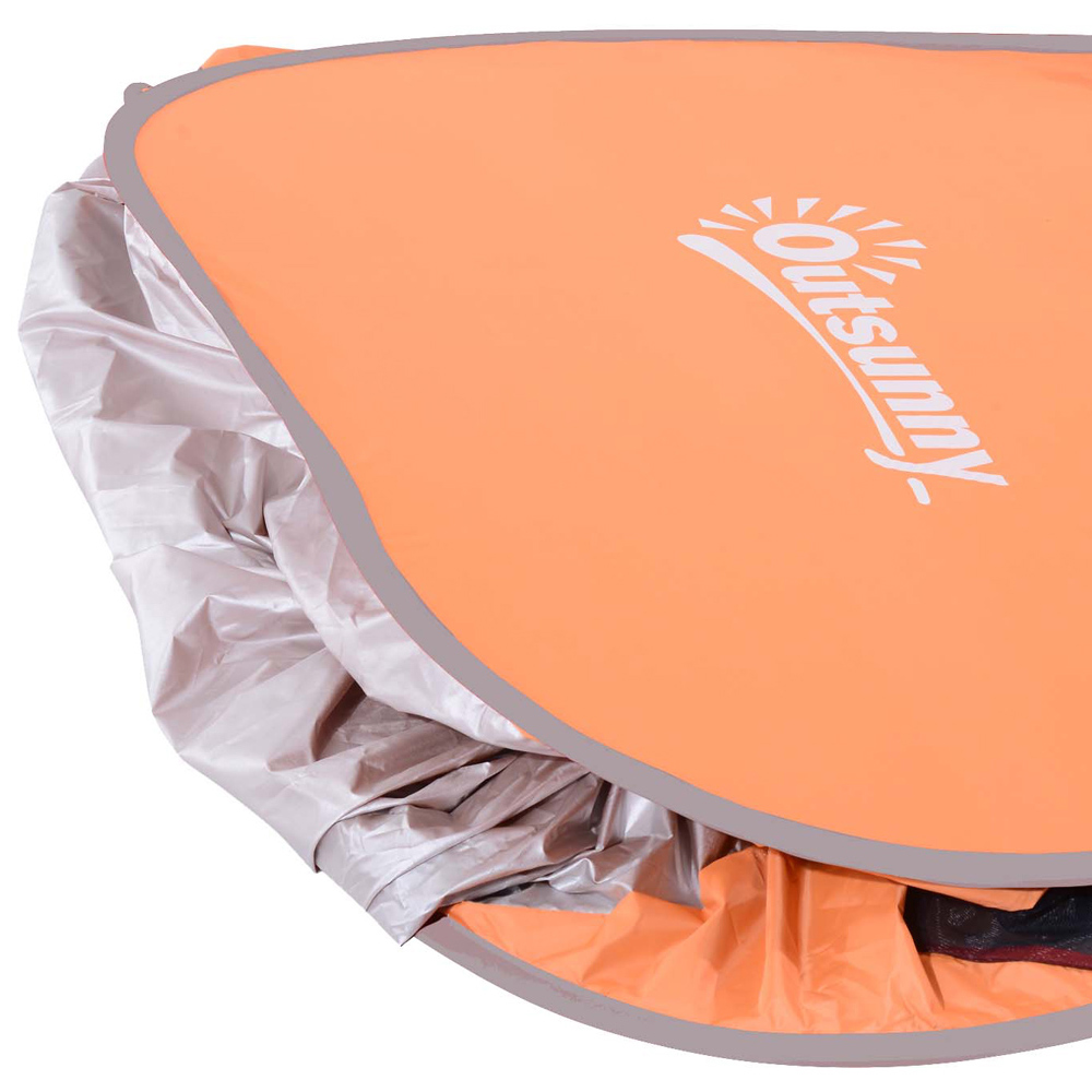 Outsunny 2 Person Pop Up Shelter Orange Image 5