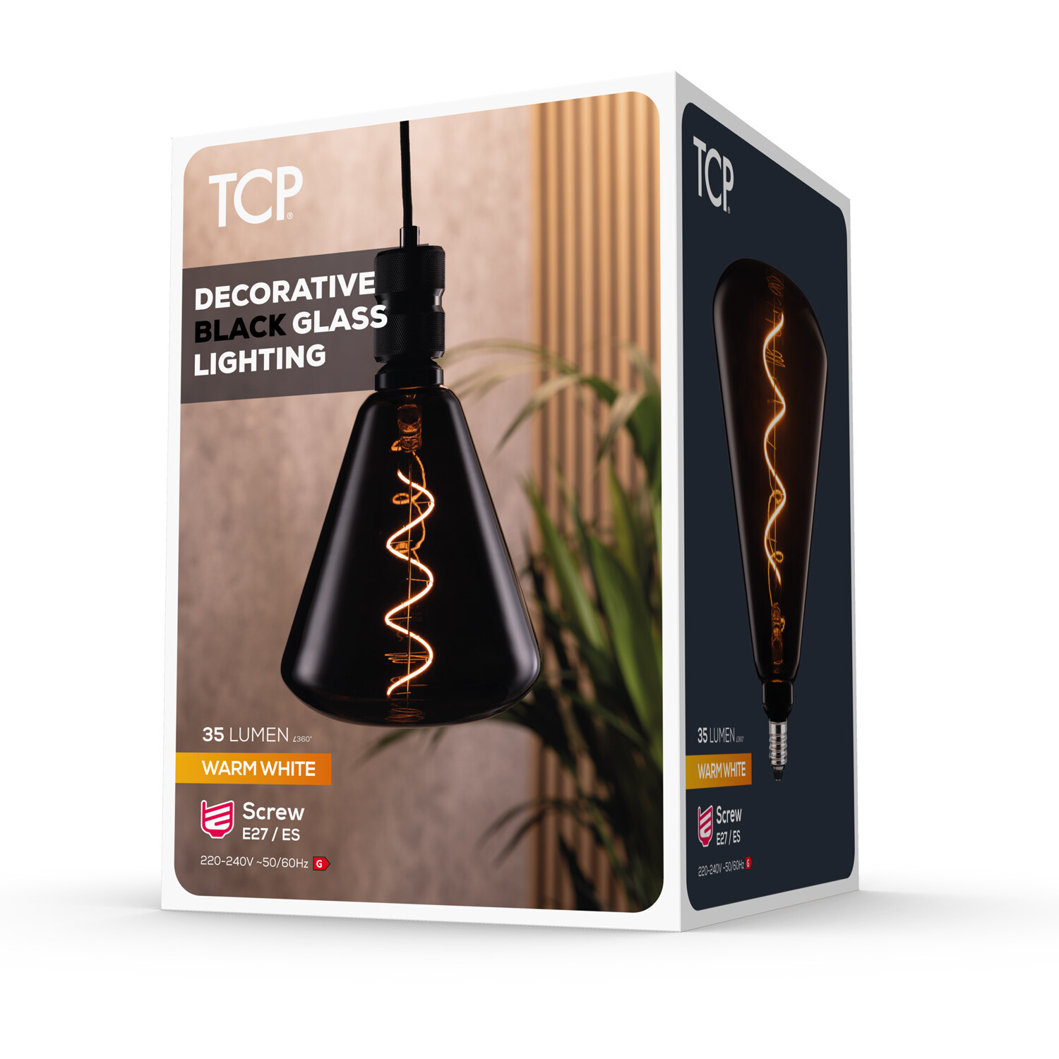 TCP Decorative Filament 35L E27 Bulb Warm White Image 3