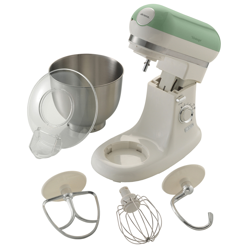 Ariete ARPK37 Green Glass Blender and Stand Mixer Image 4