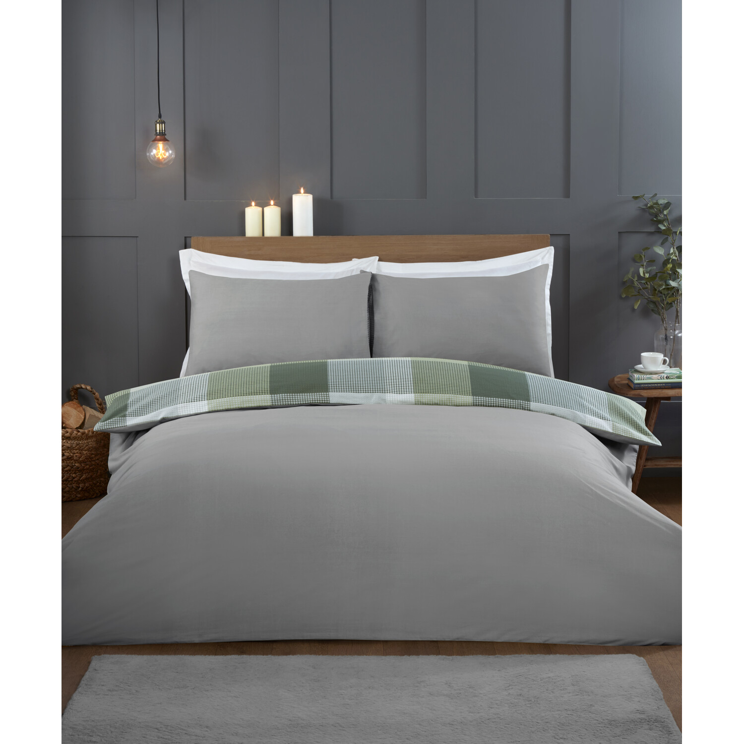 Blakely Check Duvet Set - King Image 2