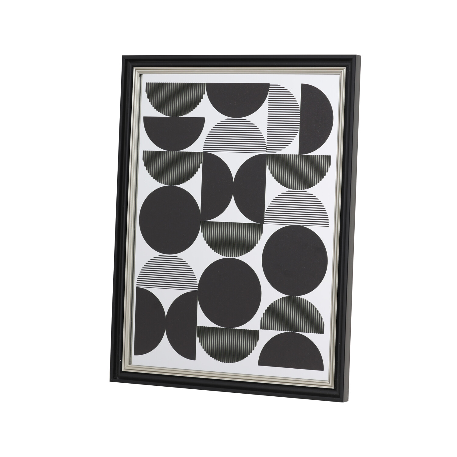 Geometric Mirrored Wall Art Multicolour Image 14