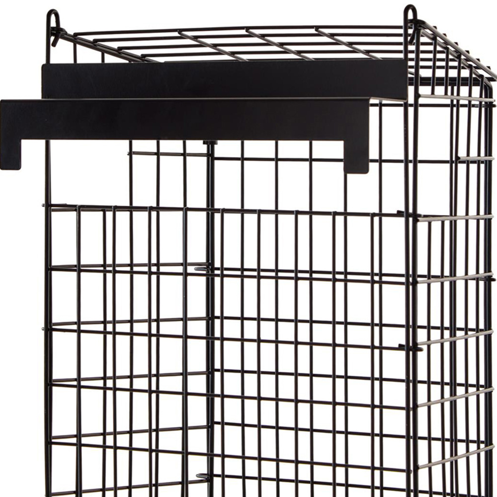 House of Home Black Easy Access Letterbox Cage Image 8