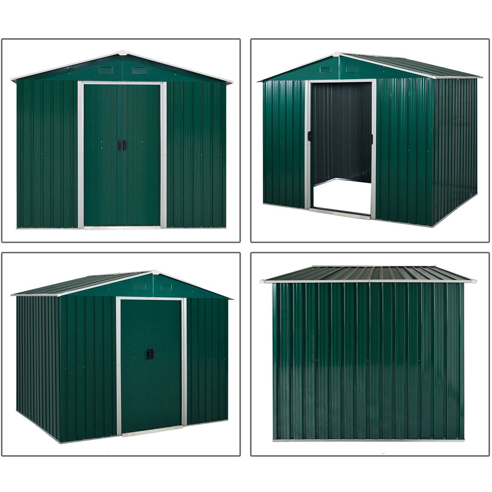 Outsunny 5.7x7.7ft Sliding Door Shed Image 5
