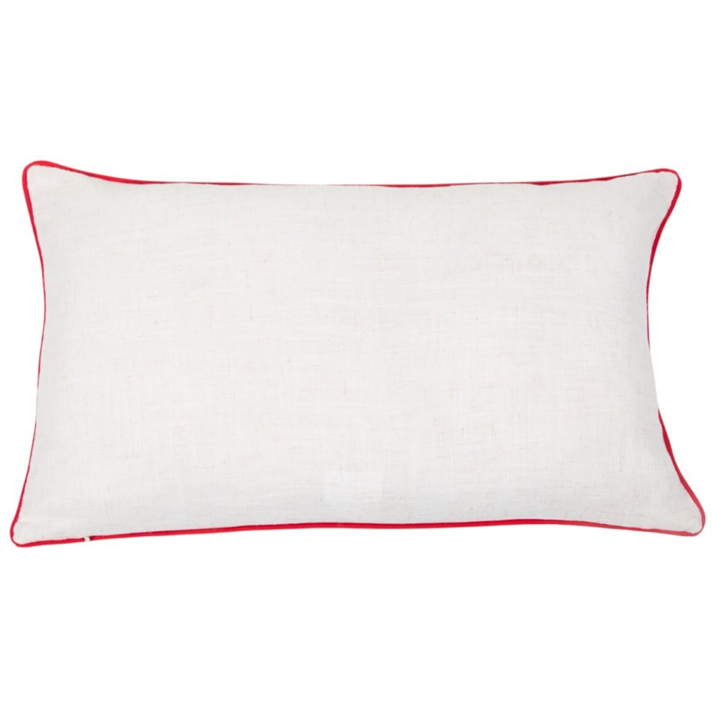 Christmas Highland Cows Cushion - White Image 3