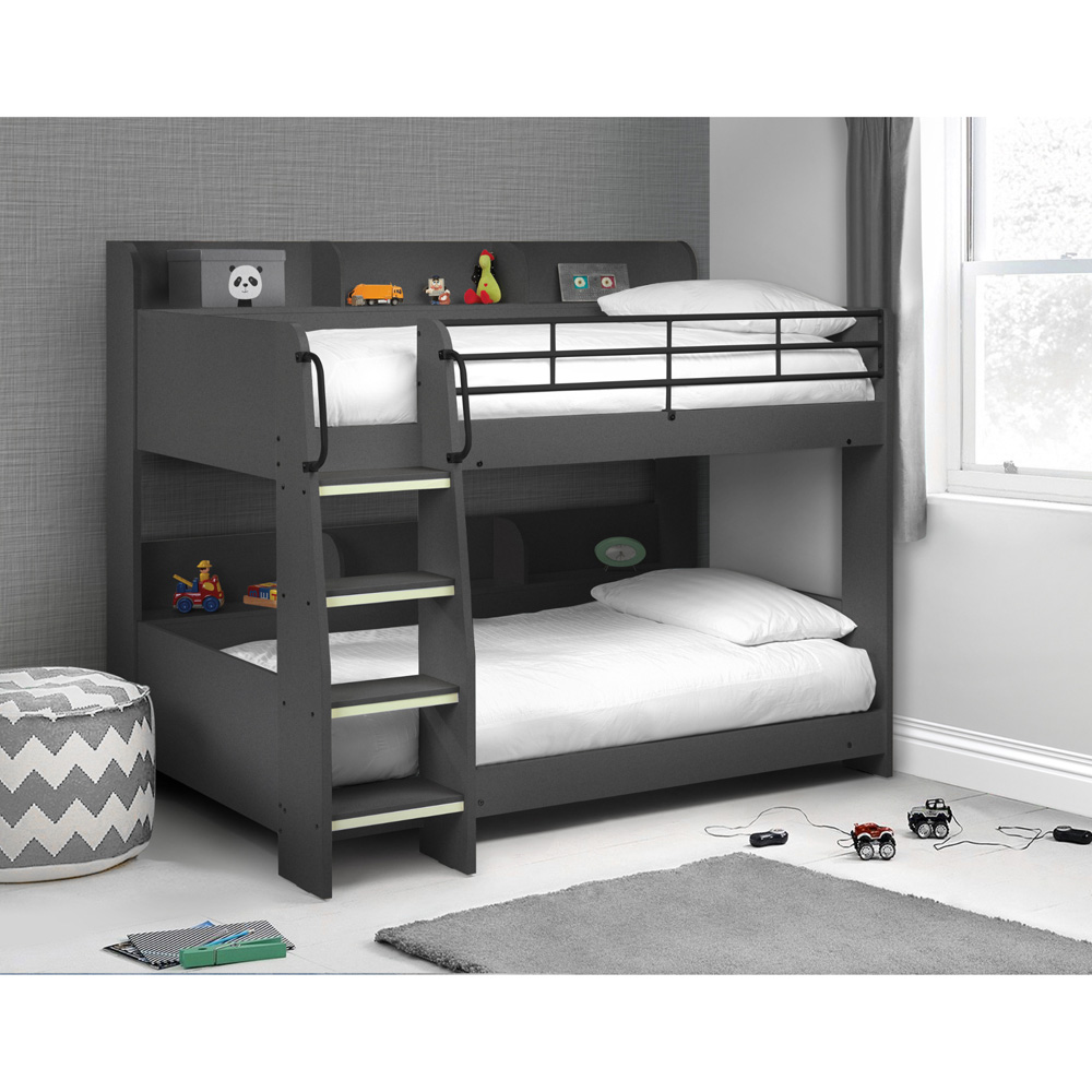 Julian Bowen Domino Anthracite Bunk Bed Image 3