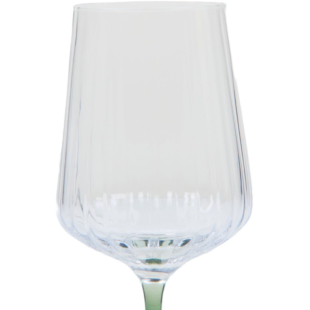Spray Ombre Wine Glass Emerald Image 2