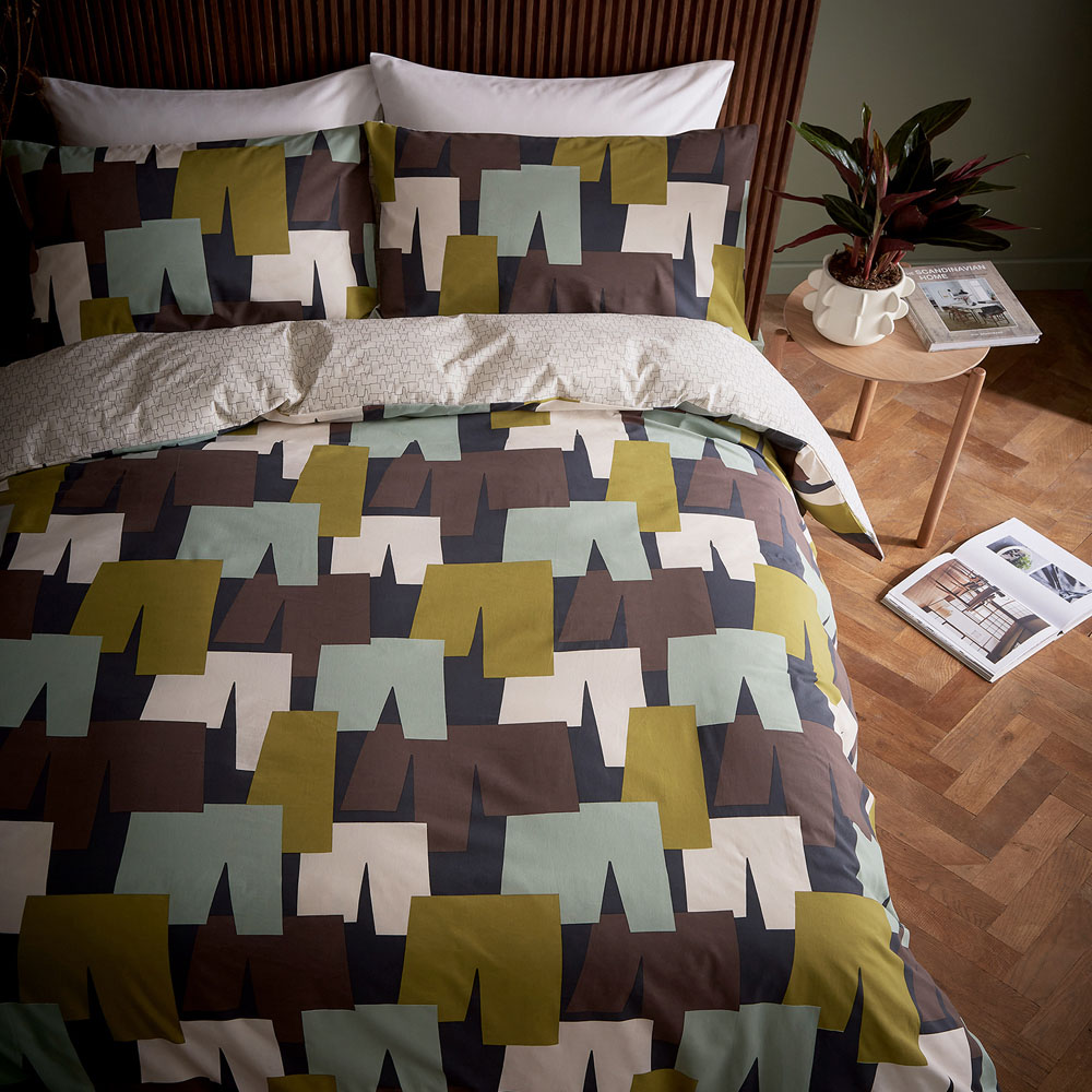 Helena Springfield Mika King Size Multicolour Duvet Set Image 3