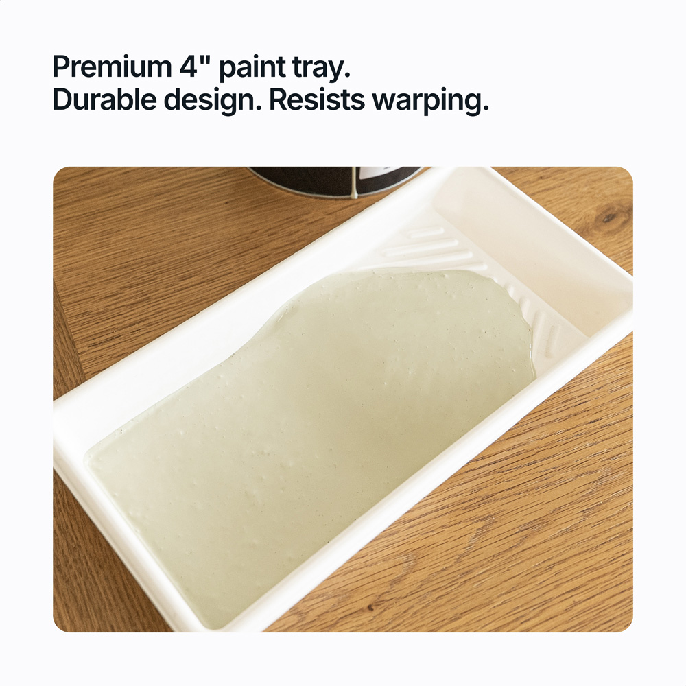 Hemway Premium Sugarcane Painting Tray 4 inch Image 4