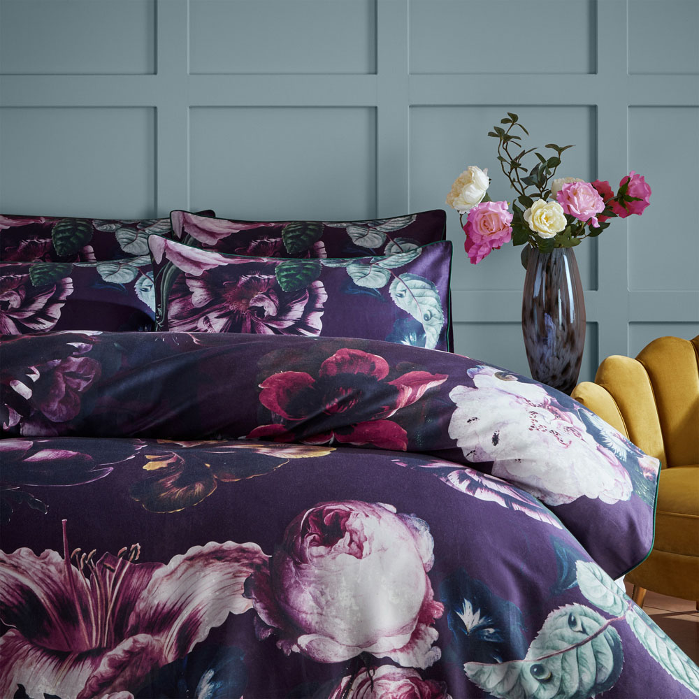 Paoletti Cordelia Super King Multicolour Duvet Set Image 2