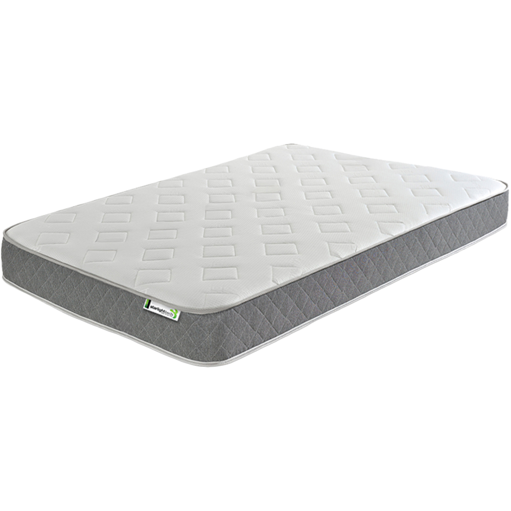 Starlight Beds Jump n Tac Small Double Grey Memory Foam and Spring Mattress Image 1
