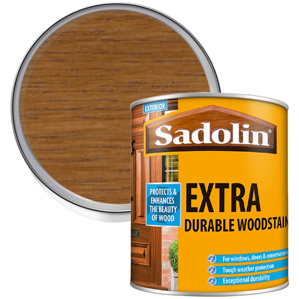 Sadolin Extra Burma Teak Exterior Woodstain 2.5L Image 1