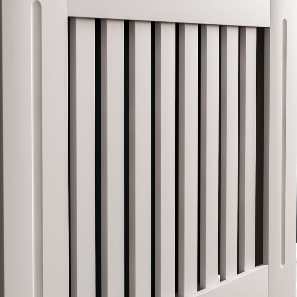 Vida Designs Arlington White Radiator Cover Small Image 5
