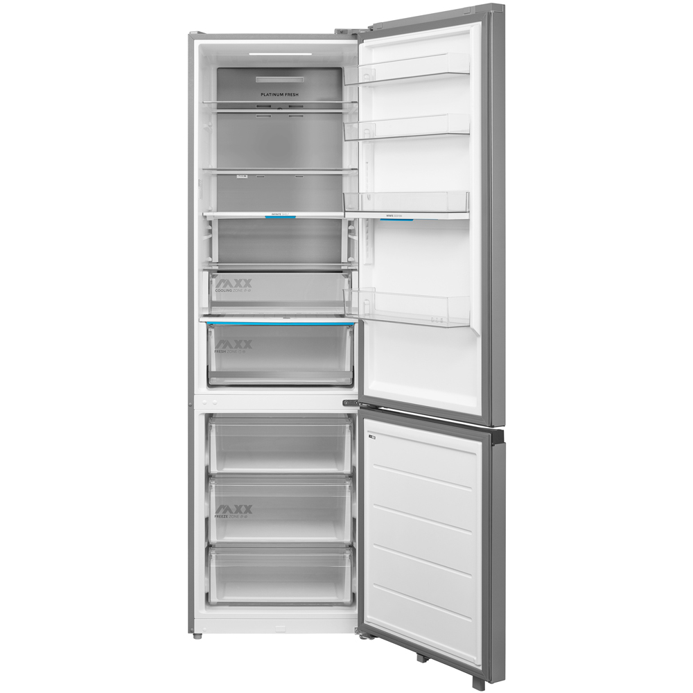Midea MDRB600MIC46P Inox Total No Frost 442L Combi Fridge Freezer Image 3