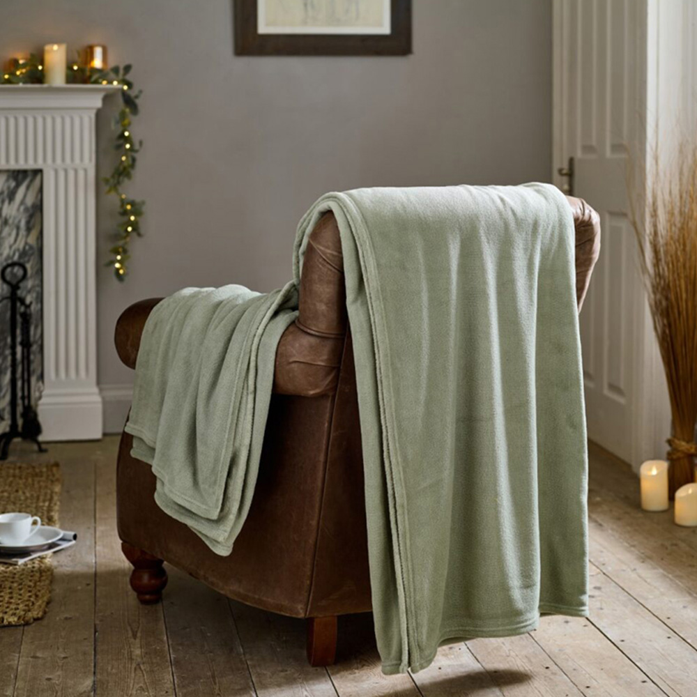 Deyongs Desert Sage The Big One Throw 230 x 270cm Image 2