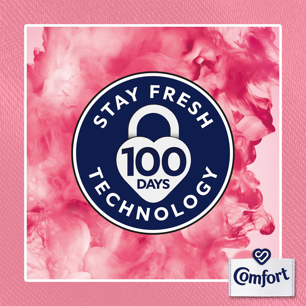 Comfort Creations Strawberry and Lily Fabric Conditioner 30 Washes 900ml 8 Pack Image 9