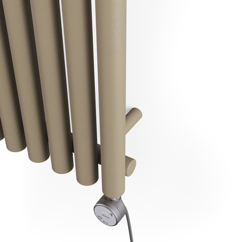 Terma Rolo Room Quartz Mocha Electric Radiator Bluetooth 800W 1800 x 370mm Image 5