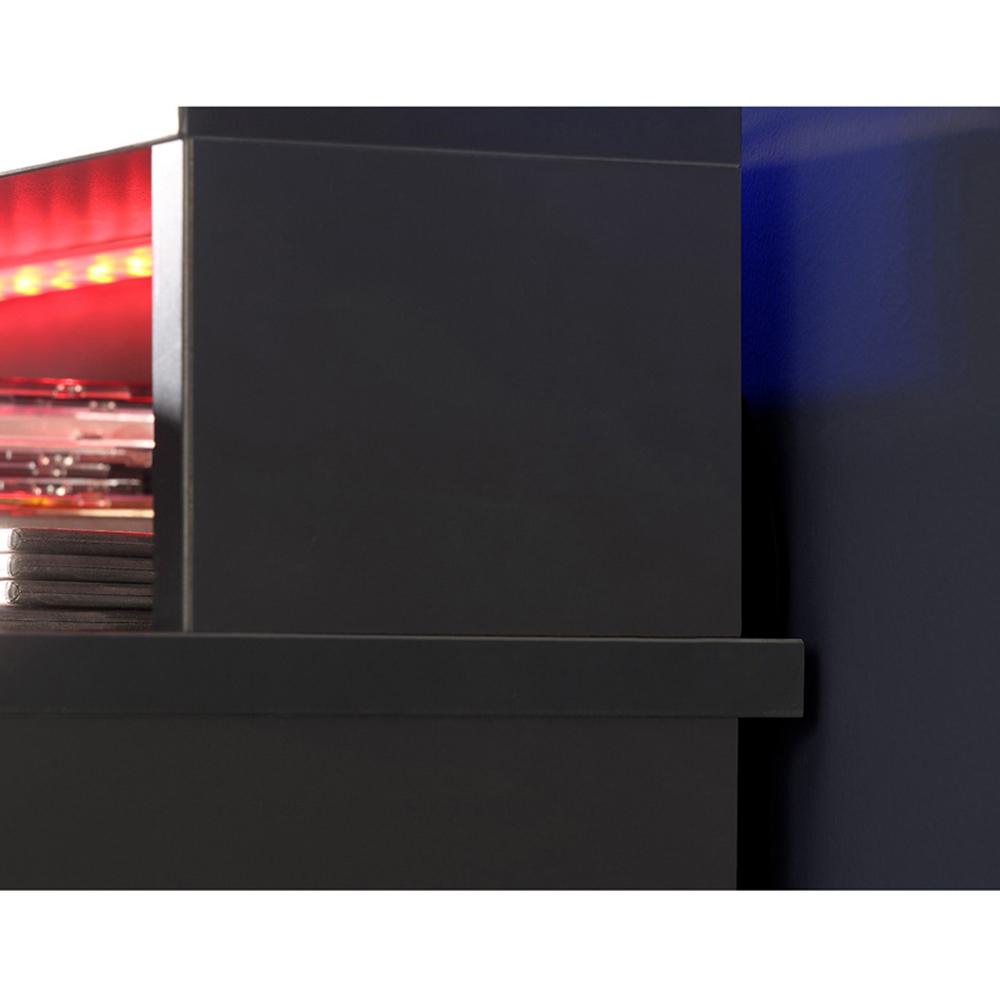 Flair Power Z Colour Changing LED Gaming Desk Black Image 8
