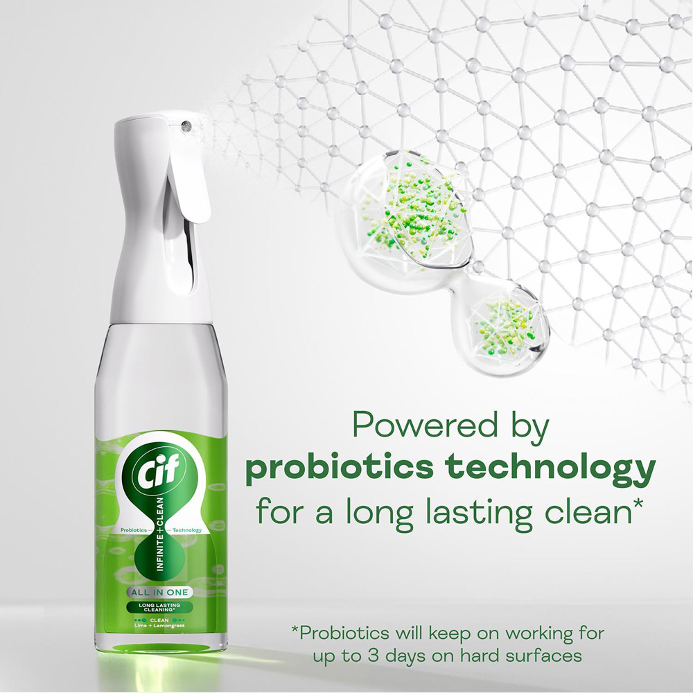 Cif Infinite Clean All in One Lime and Lemongrass Cleaner Reload 590ml ...