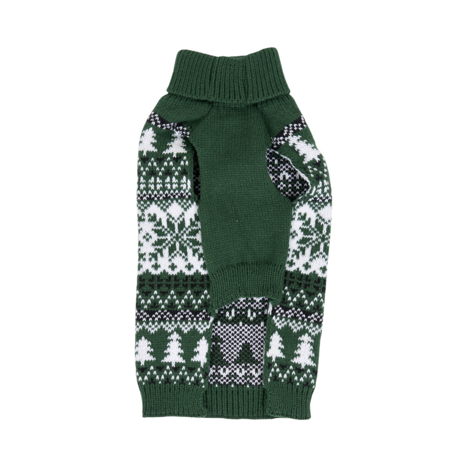 Fair Isle Dog Jumper XS Image 6