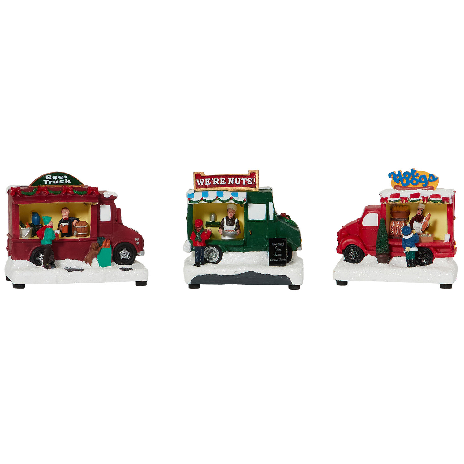 Christmas LED Mini Trucks Image 1