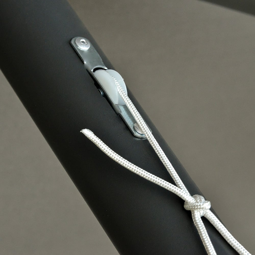 Outsunny 4.4m Sun Umbrella Dark Grey Image 3