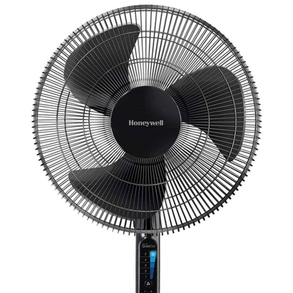 Honeywell Advanced QuietSet Black Pedestal Fan 16 inch Image 3