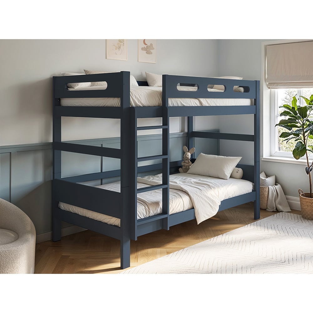 Flair Elijah Blue Detachable Wooden Bunk Bed Image 5