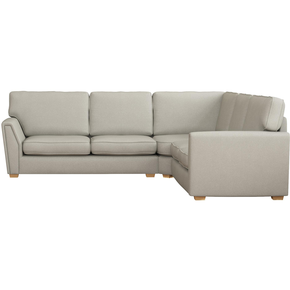 Wendleberry 4 Seater Venice Mink Fixed Back Corner Sofa Image 3