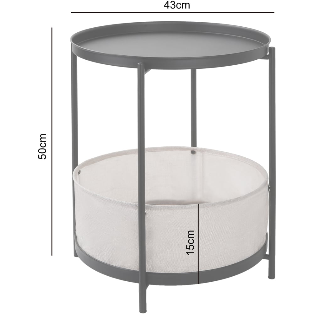 Bakewell Single Shelf Green Coffee Table Image 6