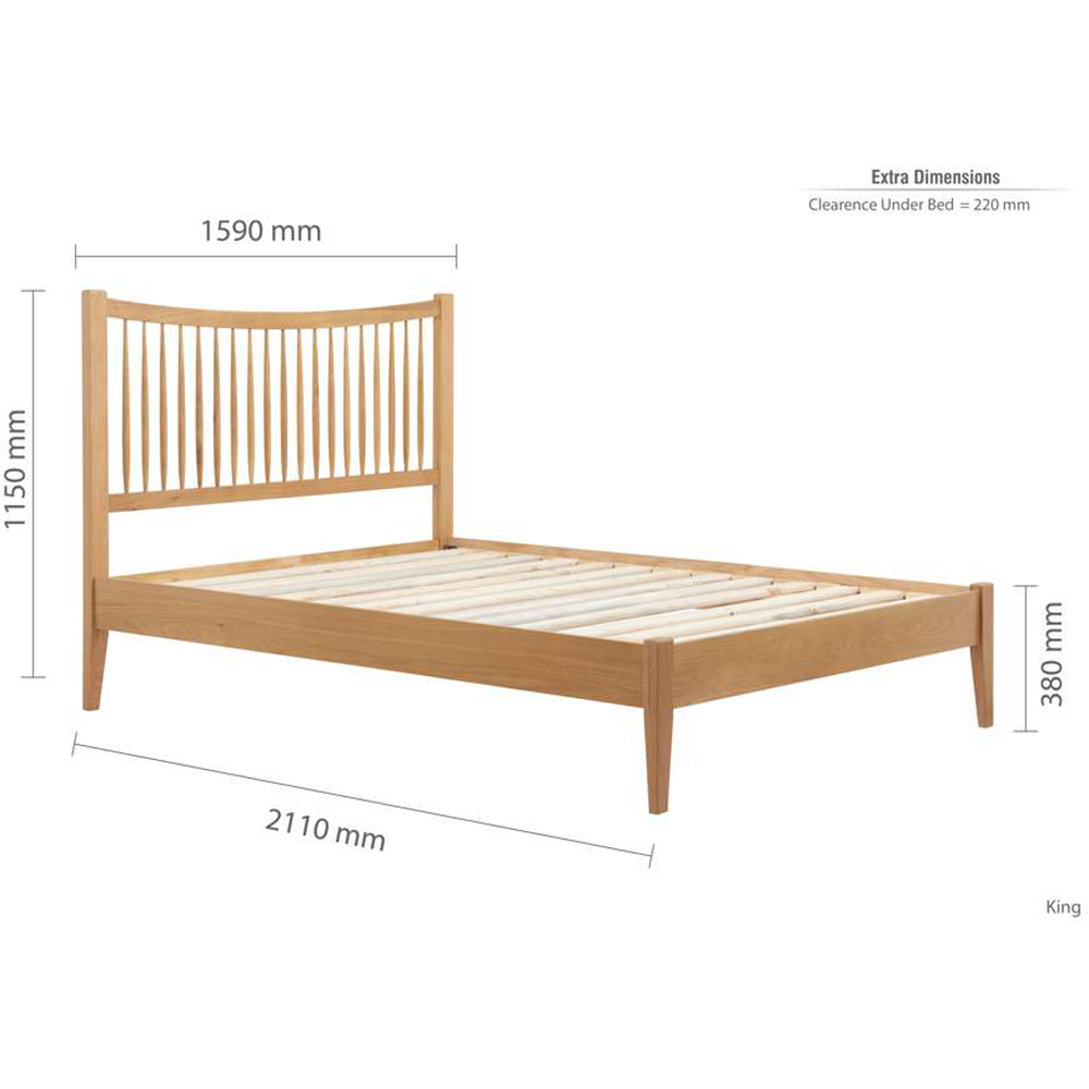 Birlea Berwick King Size Bed Image 8