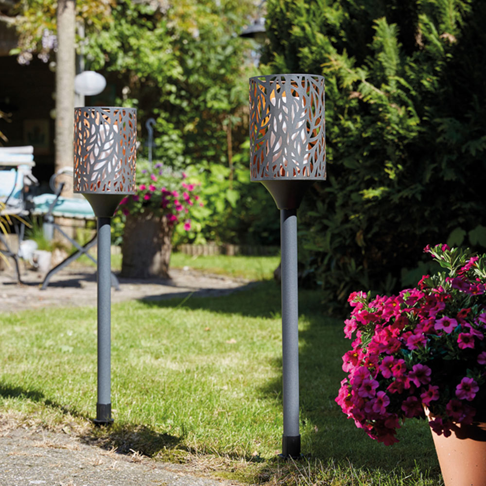 Luxform Battery Operated Cylinder Flame Candle Torch Image 6