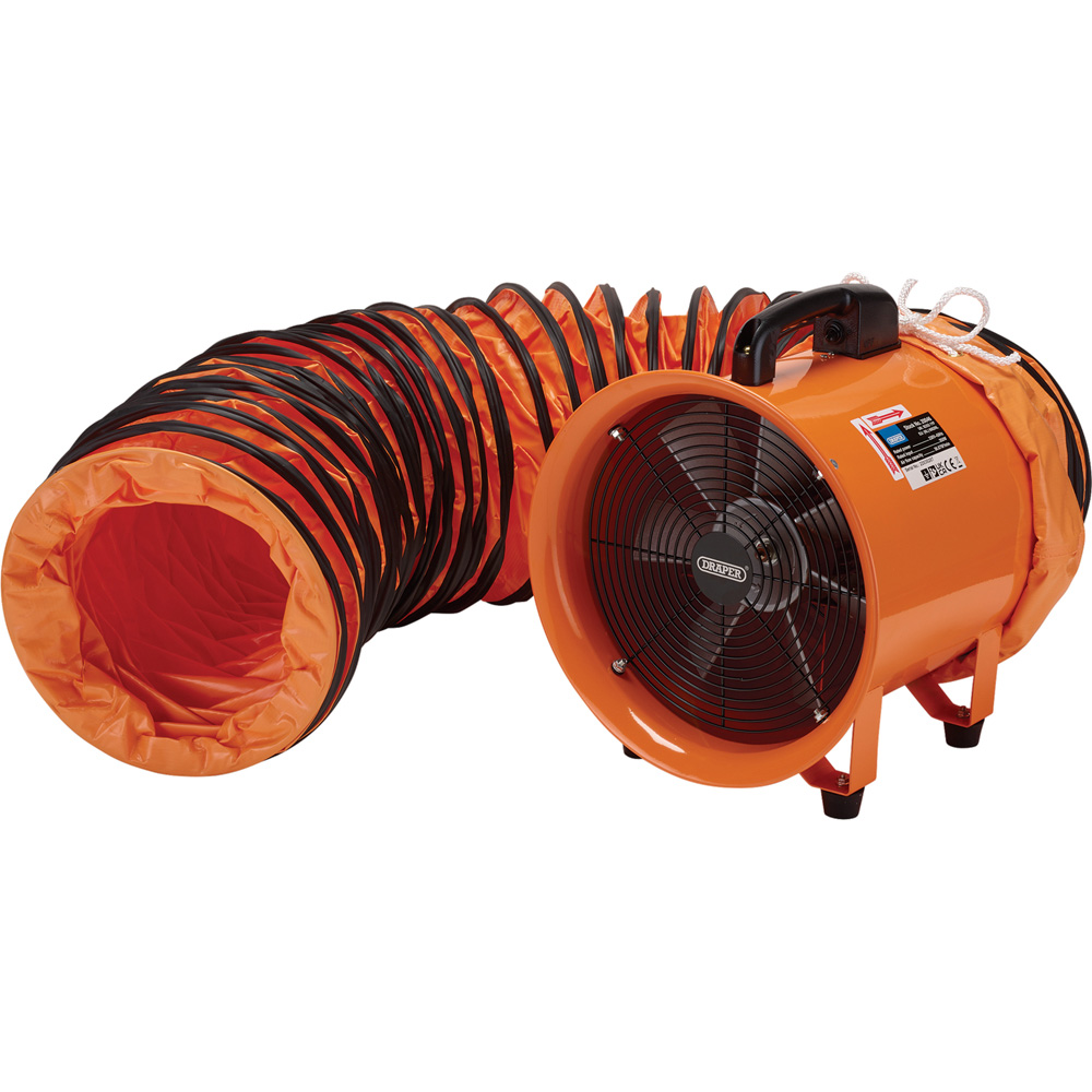 Draper Orange Air Mover Ventilator 12 inch Image 4