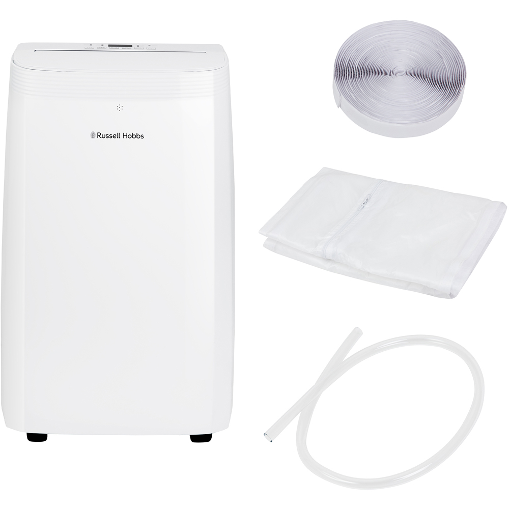 Russell Hobbs White 12000BTU Portable Air Conditioner and Heater with Dehumidifier Image 3
