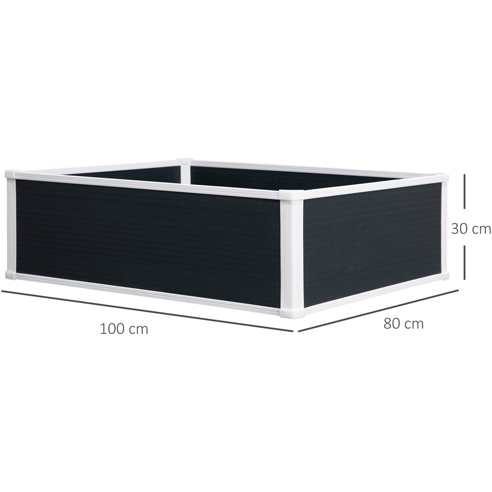 Outsunny Raised Planter Vegetable Pot Image 7
