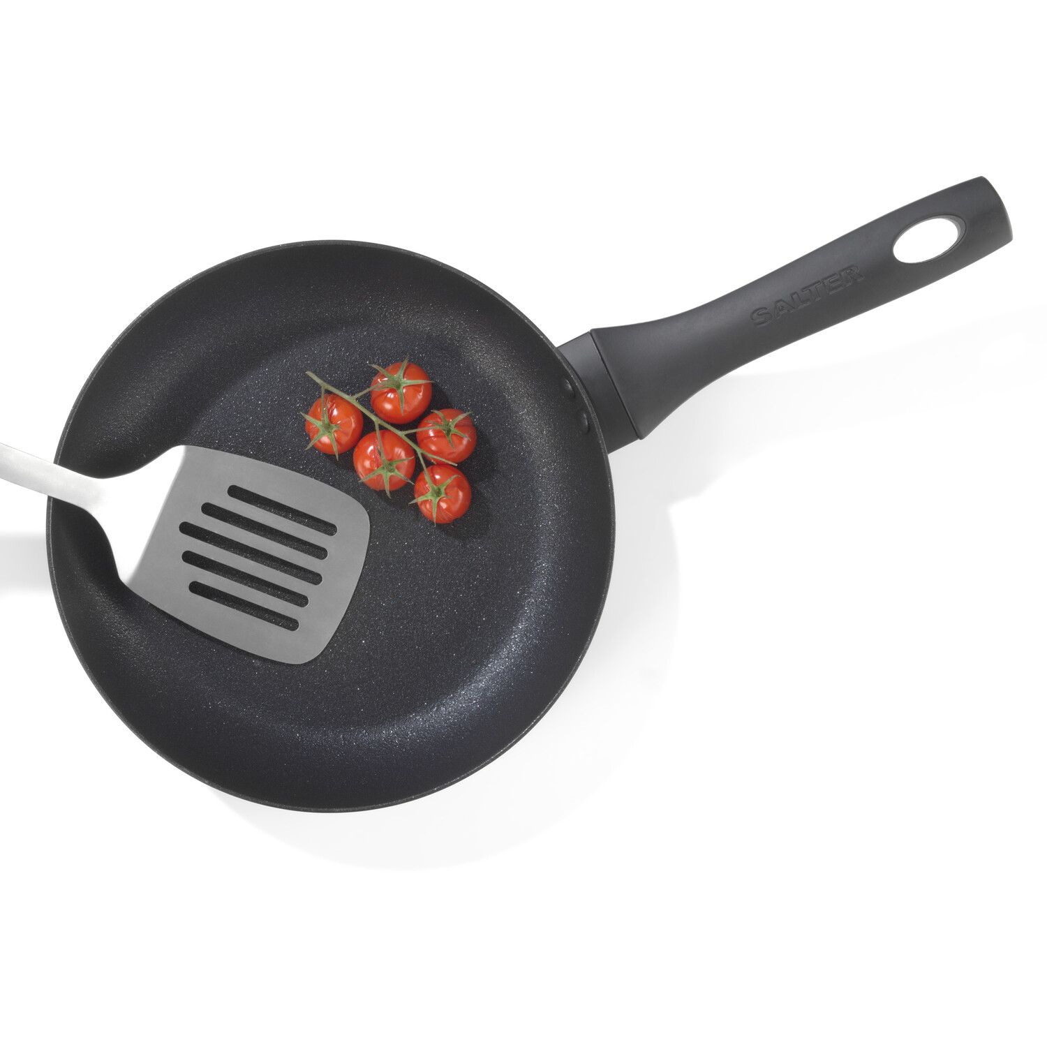 Set of 3 Salter Premium Essentials Saucepans - Black Image 8