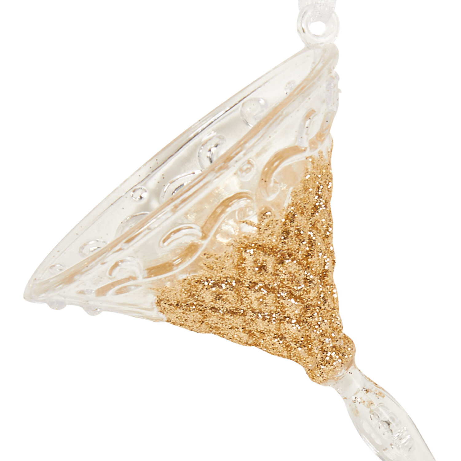 Set of 2 Hanging Festive Glasses Image 4