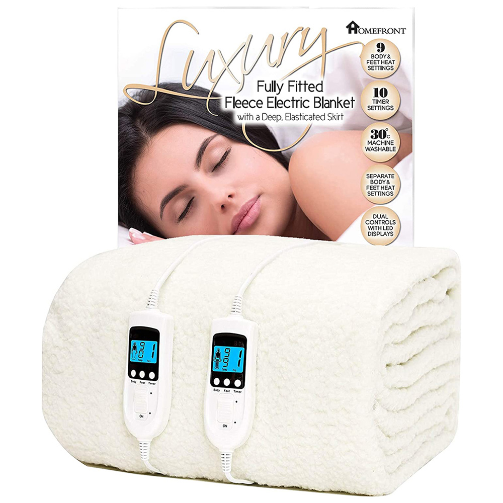 Homefront Double Fleece Electric Blanket Image 4