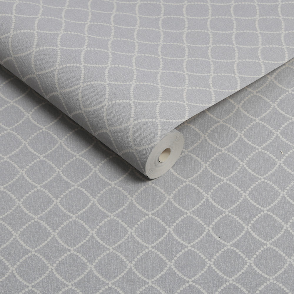 Superfresco Colours Lilibet Grey Wallpaper Image 2