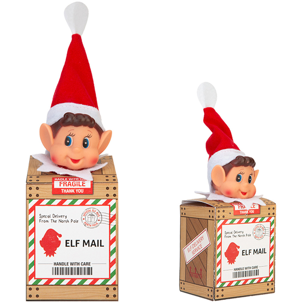 Pack of 2 Elf Mail Arrival Boxes Image 2