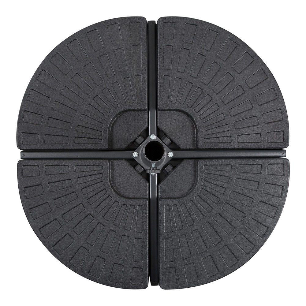 Outsunny 4 PCs Parasol  Base Umbrella Image 4